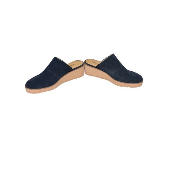 NYDJ Edmond Navy Suede Platform Wedge‎ Clogs
10M NWOT - Picture 3 of 7
